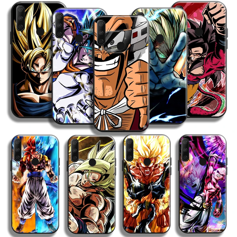

Japan Anime Dragon Ball Goku For Huawei Honor 9X 8X 7X Pro Case For Honor 10X Lite Phone Case Silicone Cover Back TPU Black