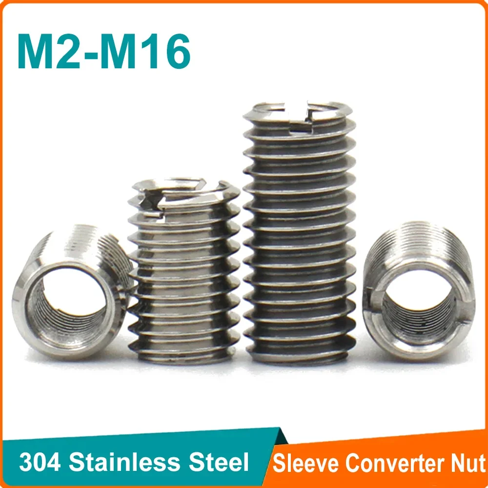 

Гайка-переходник DUOJI 2-10 шт., нержавеющая сталь, M2-M16