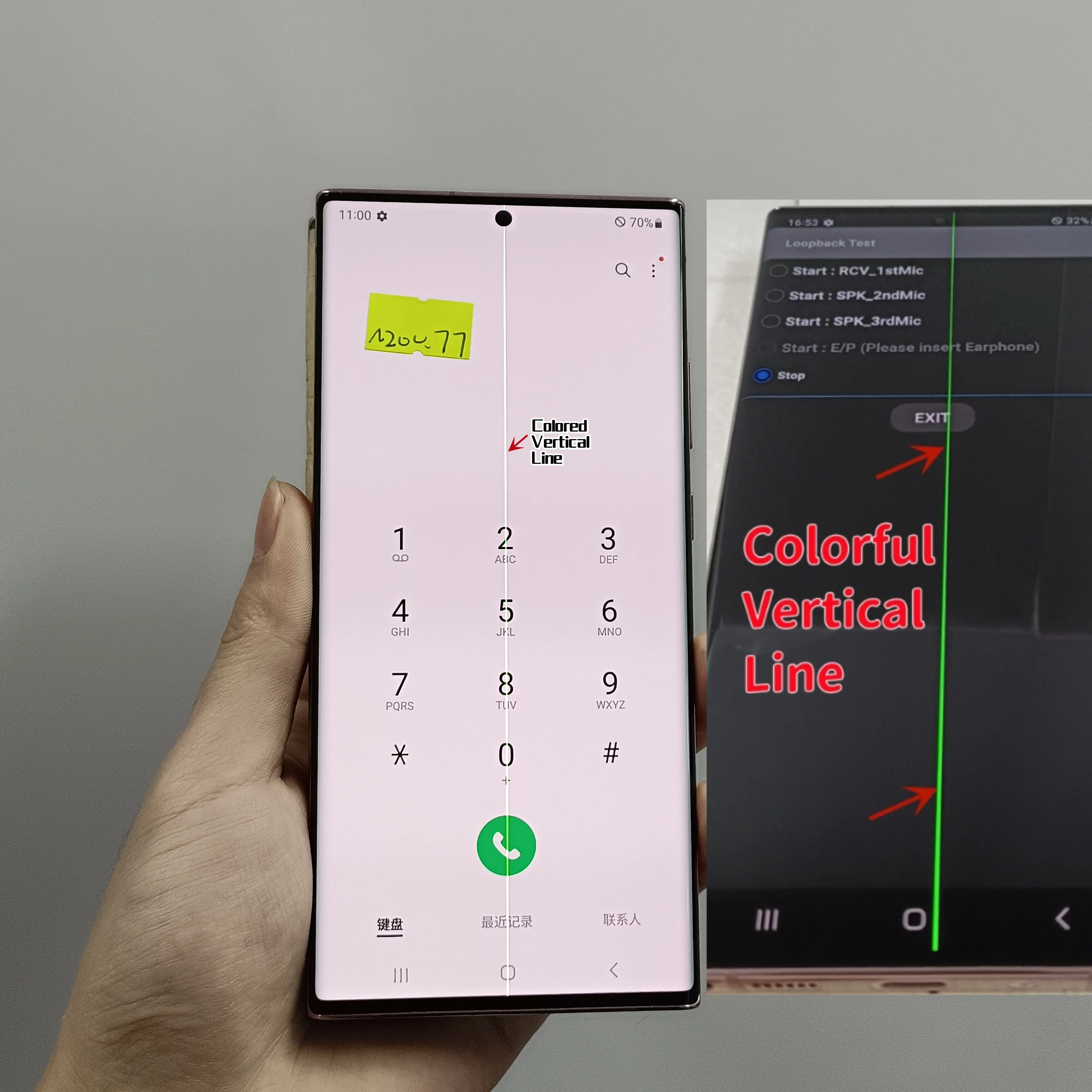 6 9 ''Super Amoled для Samsung Galaxy Note 20 Ultra 5g ЖК-дисплей совместимость N985f N986b сенсорный