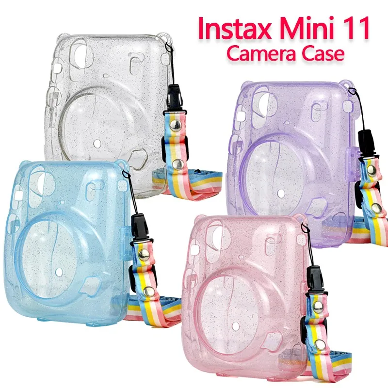 

Protective Cover Transparent Smart Accessories Portable Plastic Cover High Quality Shock-proof For Fujifilm Instax Mini 11