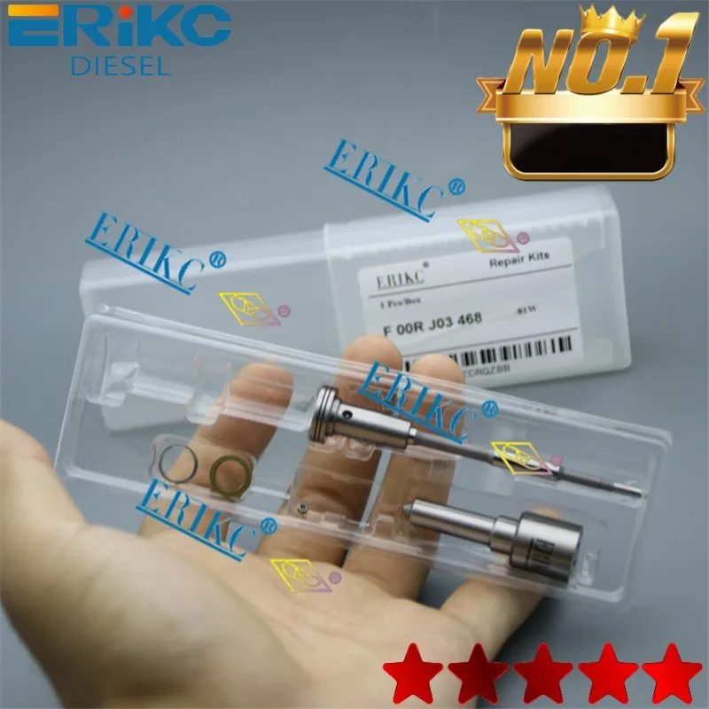 ERIKC F00RJ03468 дизельный топливный инжектор DSLA128P1510 клапан F00RJ02130 комплекты для ремонта