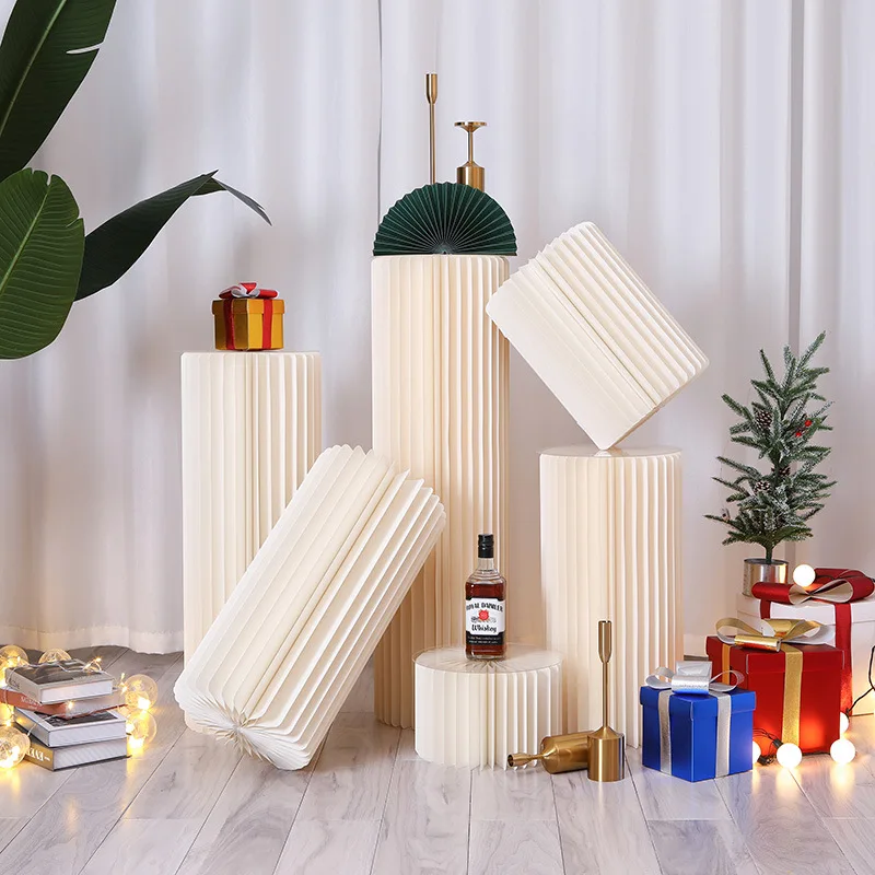 Свадебные стеллажи искусственное украшение оригами римские цилиндрические