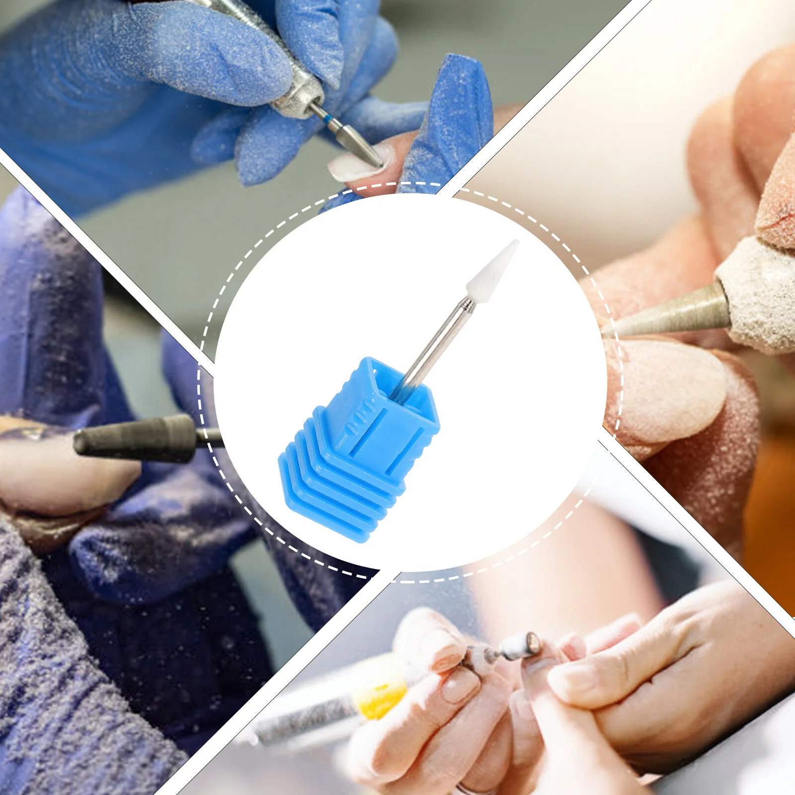 

Керамическое сверло, салонный инструмент для ногтей, насадки для кутикулы, сменные акриловые насадки для ногтей