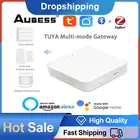 Умный шлюз Tuya ZigBee, многорежимный сетевой хаб с поддержкой Bluetooth, работает с приложением Alexa и Google Home