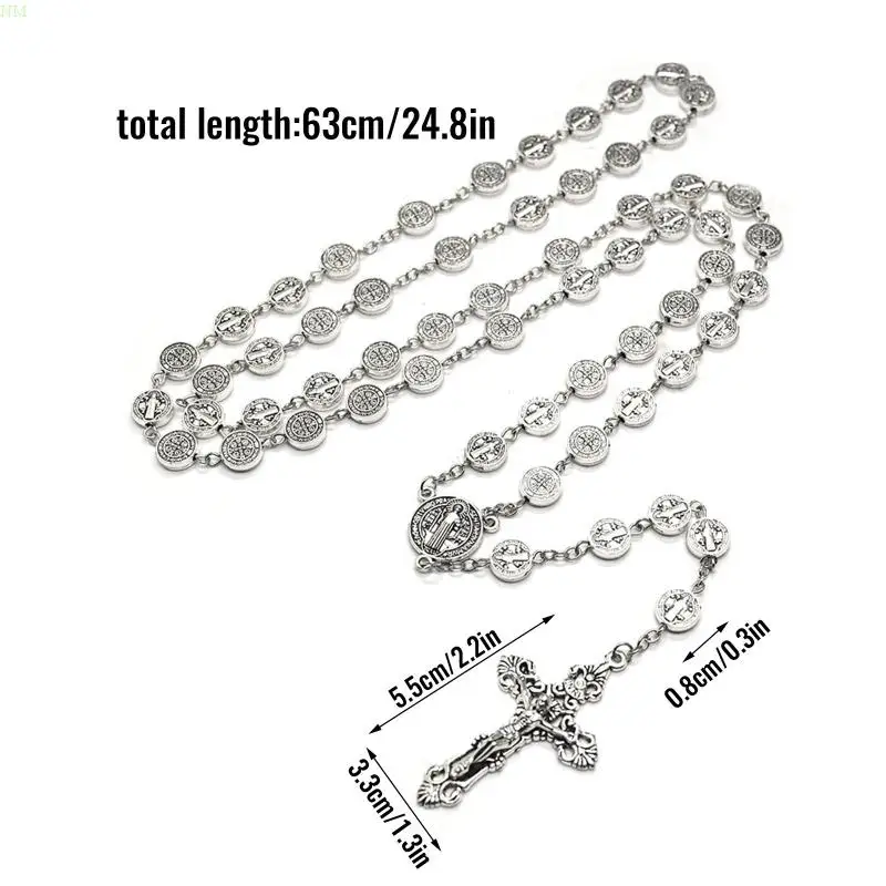 Серебряный металл для ожерелья-креста четки христианские церковные