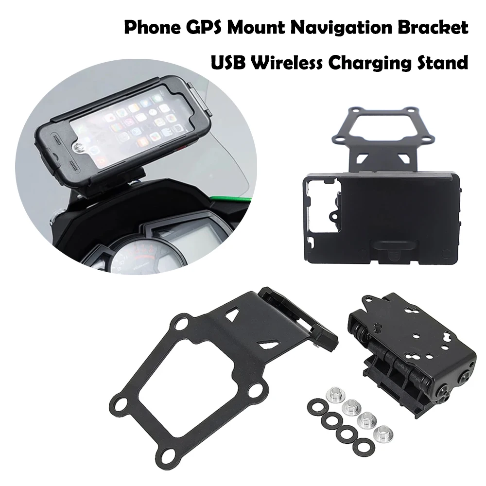 Для KAWASAKI Versys X-300 ABS 2016-2021 VERSYS X300 мотоциклетный телефон GPS крепление навигационный