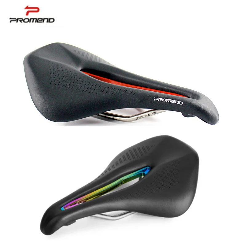 

Седло для горного велосипеда PROMEND, ажурное седло из искусственной кожи, Ультралегкая дышащая мягкая подушка