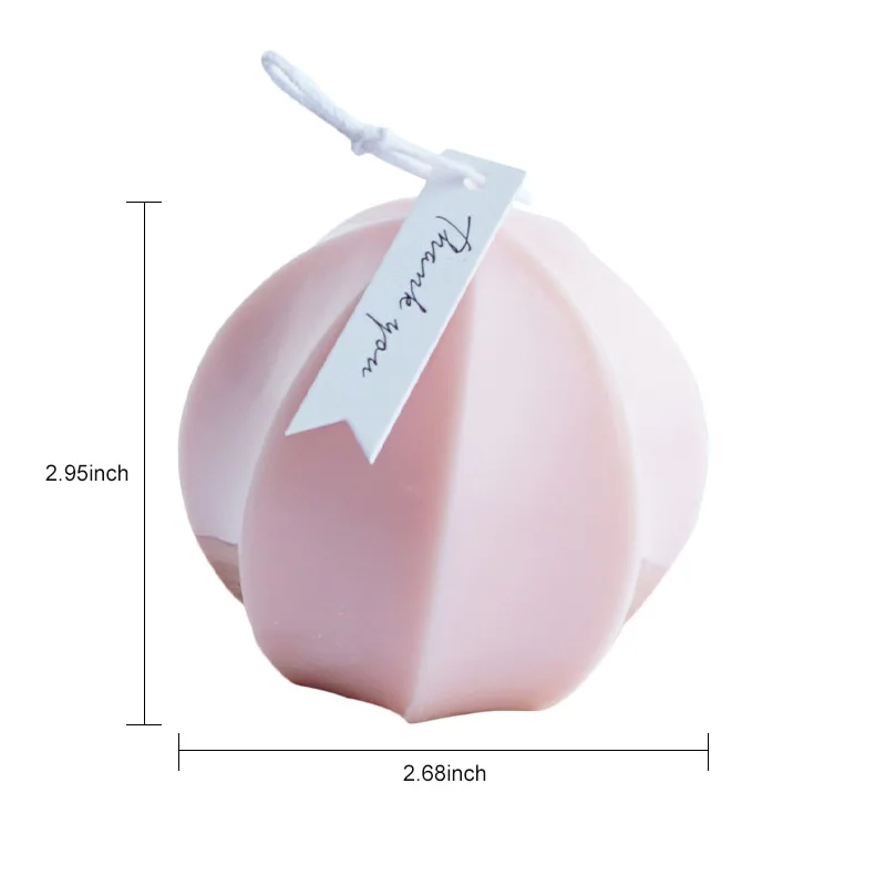 

Octagonal spherical candle mold handmade candle diy plastic mold High-quality and durable, children's hands-on tools accessories