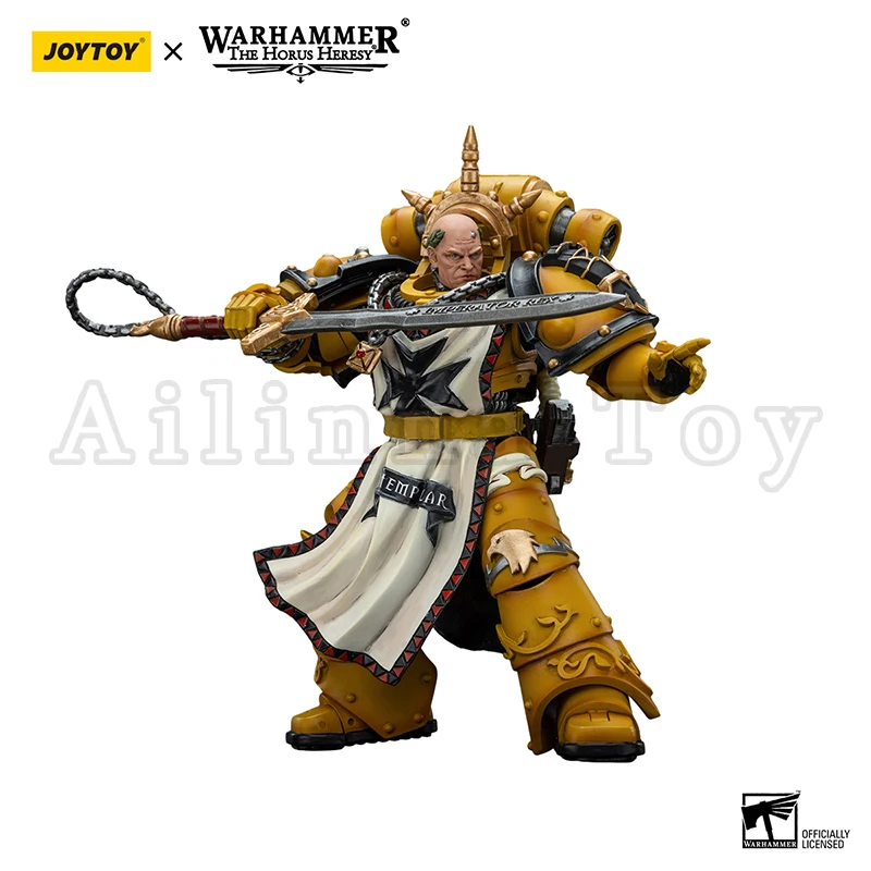 Фото Фигурка JOYTOY 1/18: Имперские Кулаки, Ересь Хоруса, Сигизмунд, Первый Капитан и Отряд Легионов MkIII Breacher, аниме-модель №2