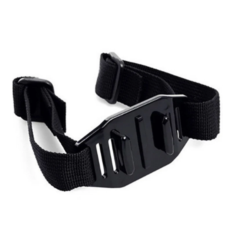 

Регулируемый ремень для велосипедного шлема, ремень для крепления на голову, адаптер для GoPro Hero 8/7/6/5/4/Session/SJCAM/Xiaomi-Yi/EKEN H9, аксессуары