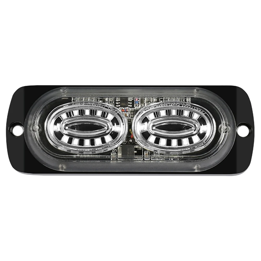 

Beacon Lamp LED Side Light 24 LED Car Strobe Flashing Light Durable and Convenient Easy to Install and Remove Red