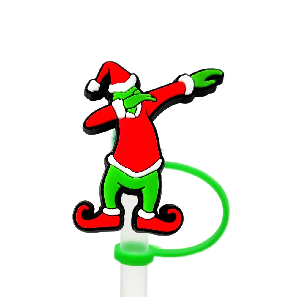 

MINISO Силиконовые рождественские крышки для соломинок