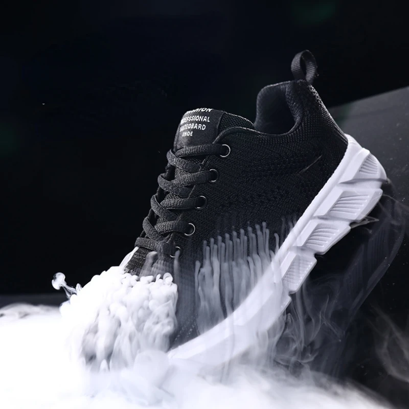 Women's Sports Shoes Flat Hollow Mesh Breathable Casual Sneakers Lightweight Soft-Soled Training Running Shoes Comfortable