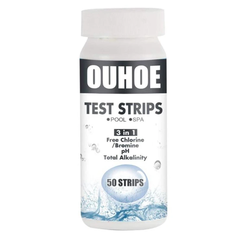 

Тест-полоски для бассейна, тест-полоски 3 в 1 для PH, тест-полоски для слюны, питьевой воды, мыла, тестовая бумага для качества воды