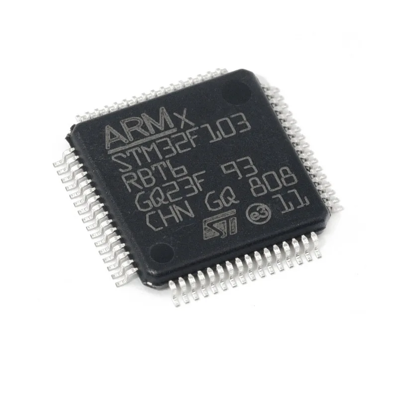 

Original STM32F103RBT6 LQFP-64 ARM Cortex-M3 32-bit microcontroller MCU