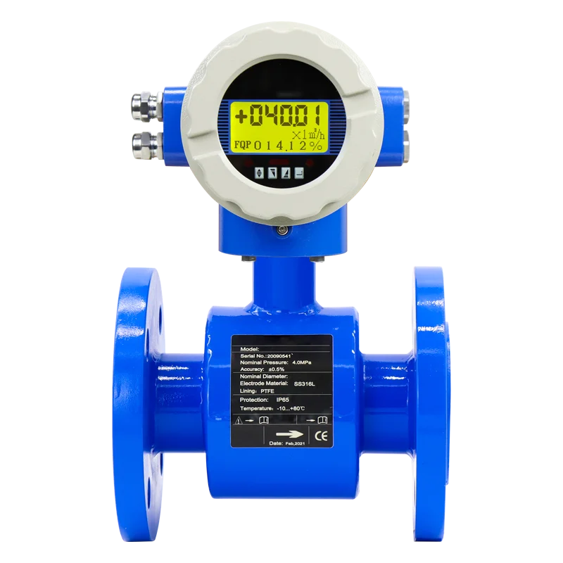 

Waste Water Electromagnetic 3 Inch Flow Meter Gauge Sensor China