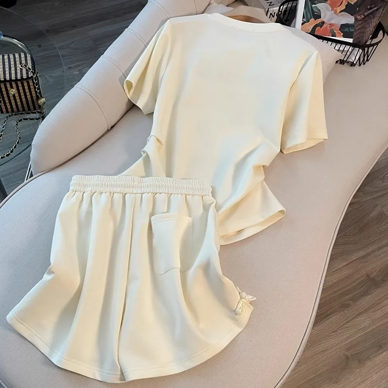 Женский спортивный костюм в китайском стиле повседневный свободный из двух