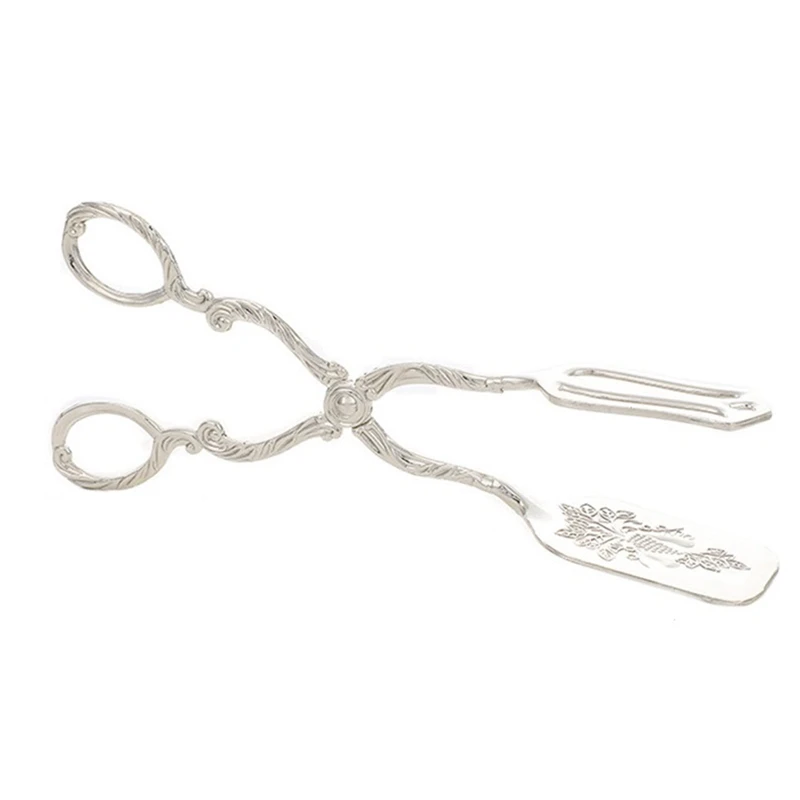 1Piece Fruit Salad Cake Clip Kitchen Utensils Gold Snack Cak