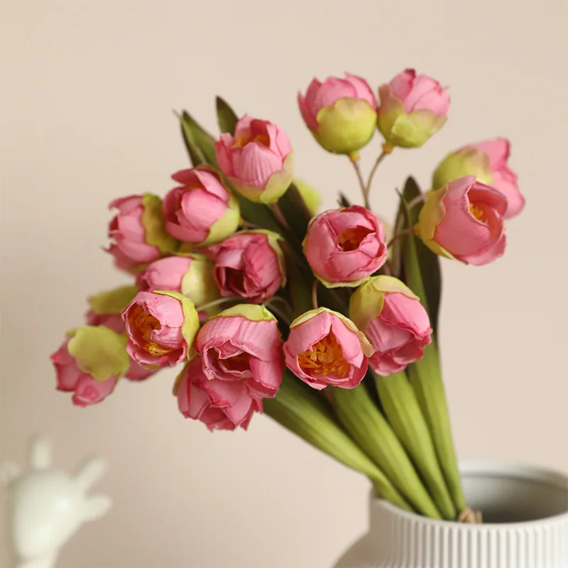 Новый Осенний букет из 24 головок винтажный искусственный цветок в виде ландыша