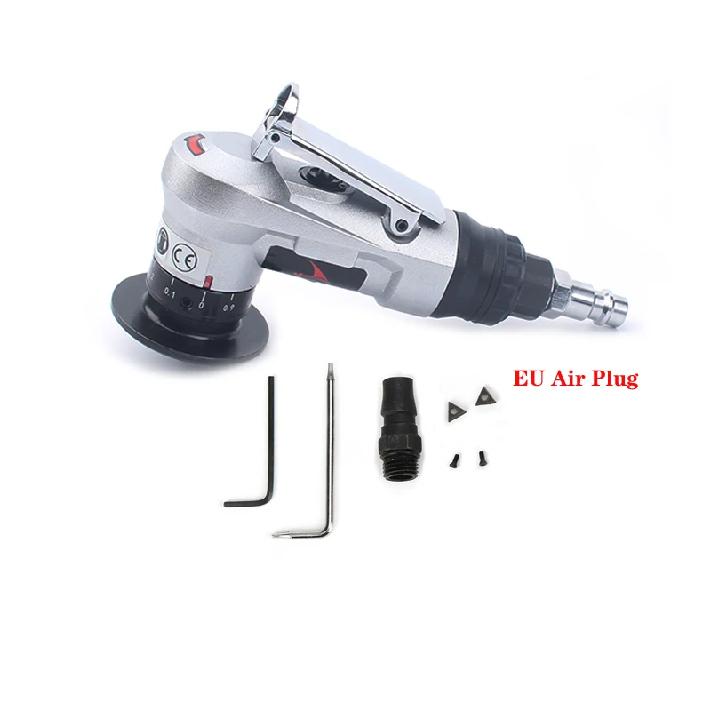 

Sliver Mini Pneumatic Chamfering Machine Handheld Metal Burr Trimming Air Wrench Tool For Grinding Lapping 22000RPM 90PSI