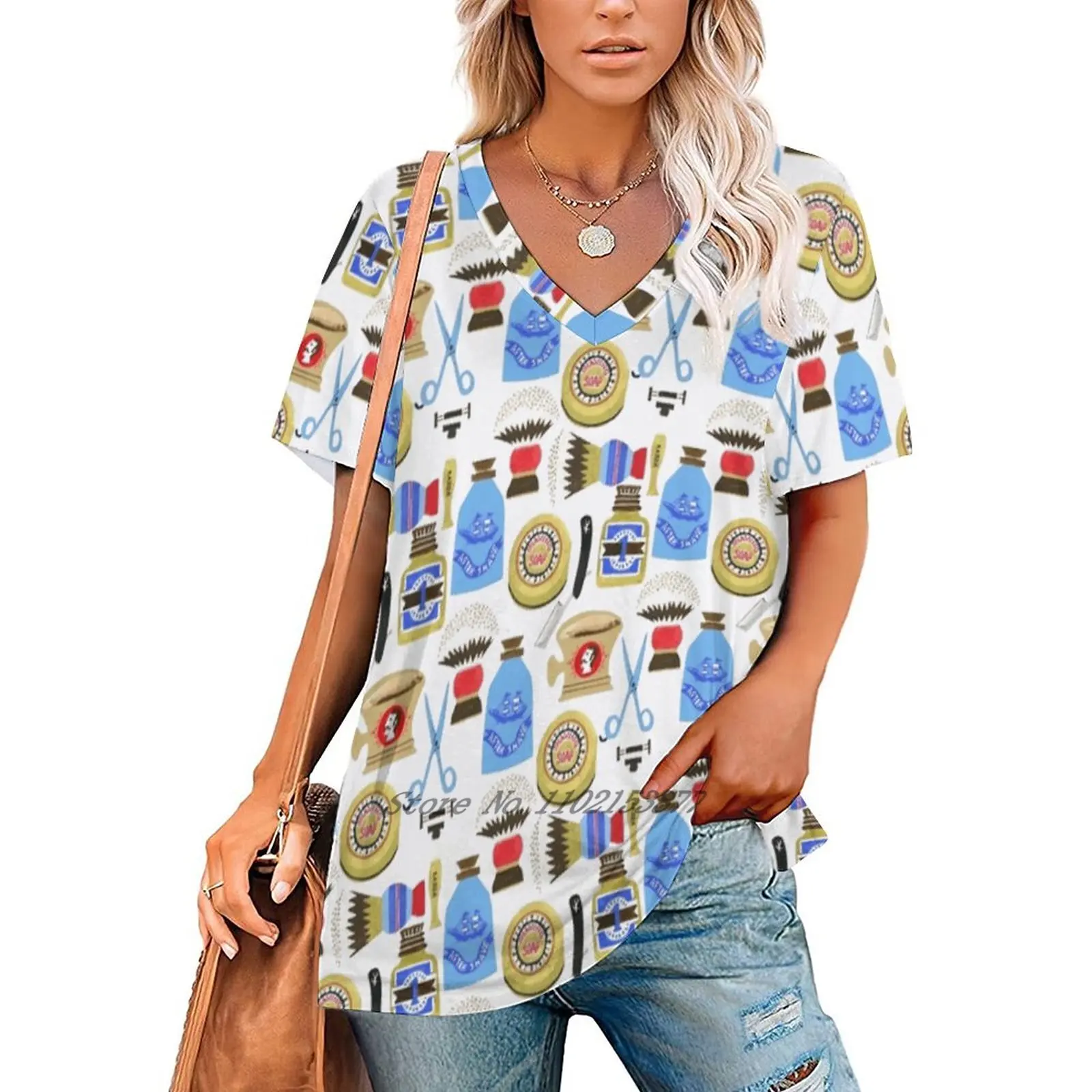 Сексуальная футболка на молнии для парикмахерской повседневные топы полый