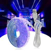 dc 2835 uv led strip 5v0 5m 1m 2m waterproof purple ribbon uv usb cable with dj fluorescent bedroom home decor