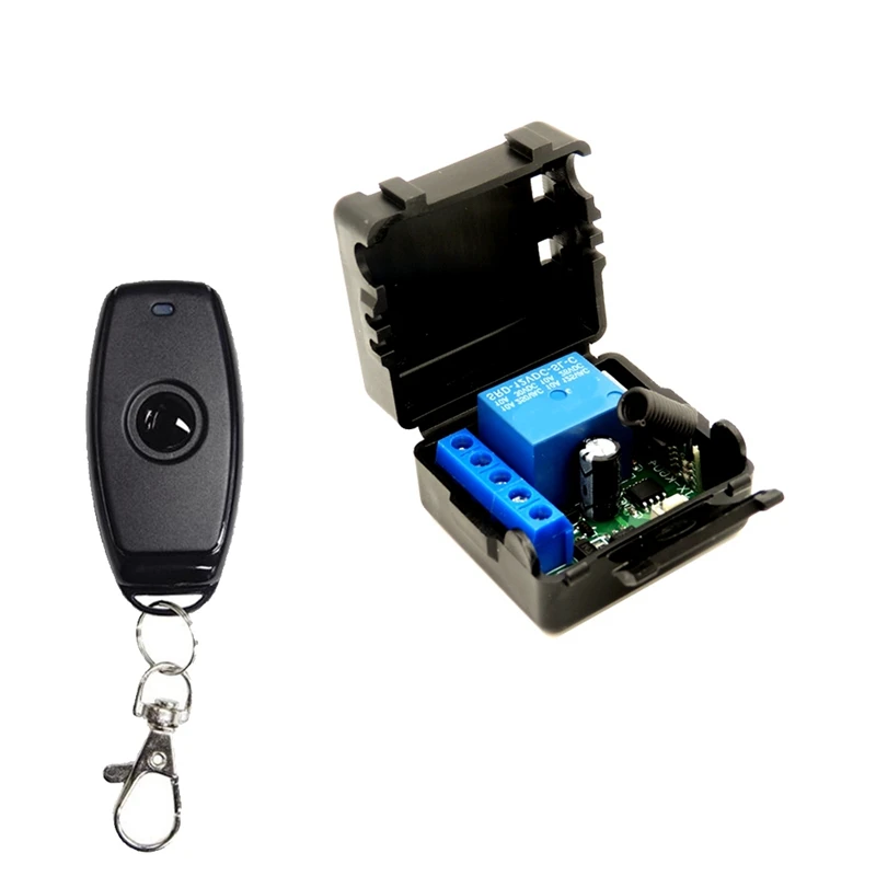 Беспроводной переключатель приемник DC 12 В одиночный релейный модуль приемника с