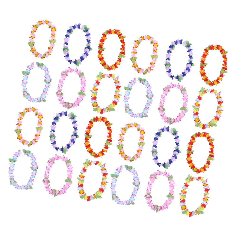 12 шт. оборки банкетные гавайские гирлянды украшения Луау товары для вечеринок