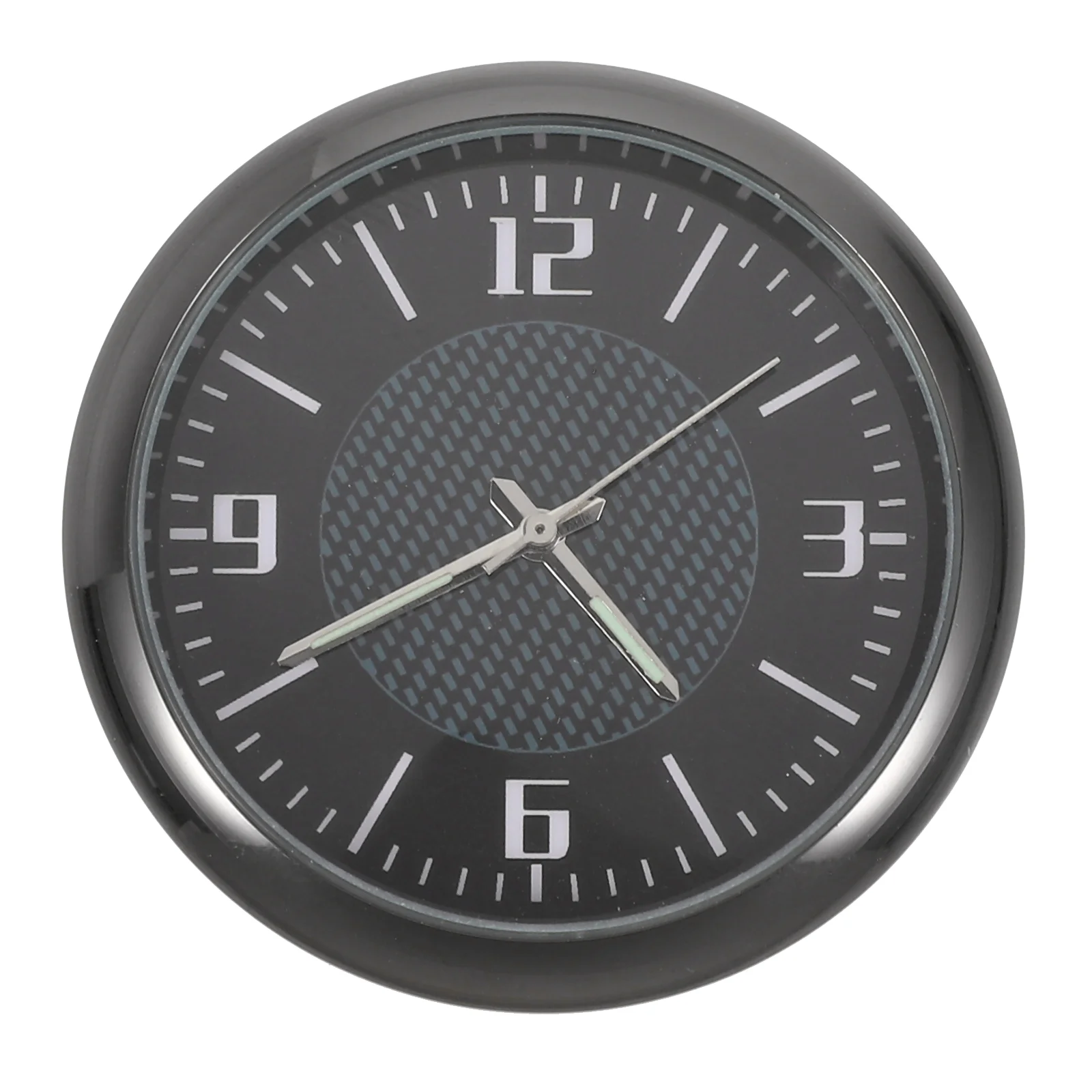

1pc Simple Car Clock Delicate Dashboard Vehicle-mounted Clock Adhesive Clock