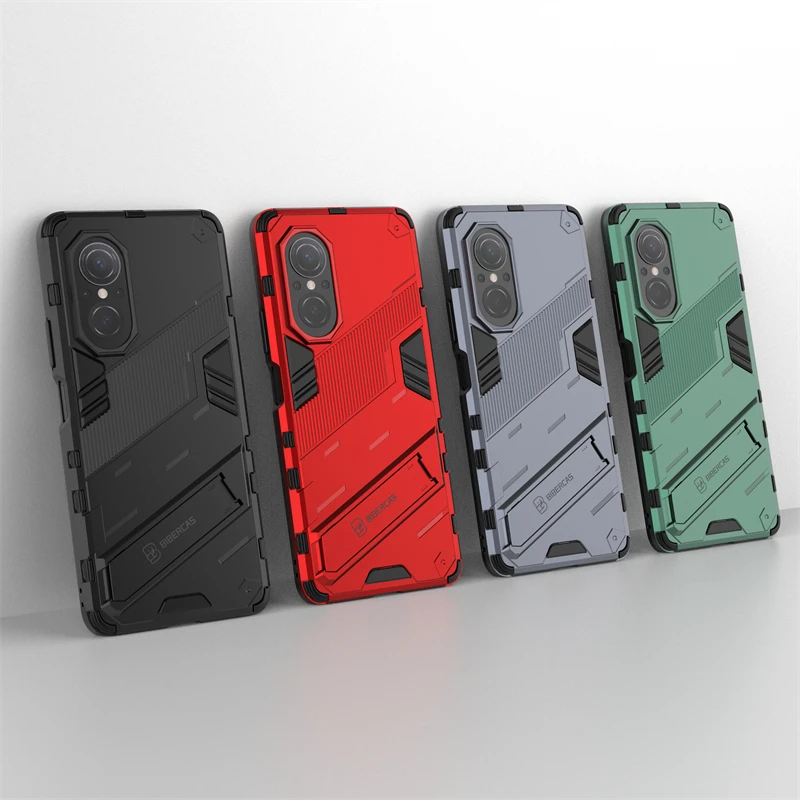 For Huawei Nova 9 SE Case Cover Huawei Nova 9 SE Capas Shockproof Bumper Kickstand Back Holder For Fundas Huawei Nova 9 SE Cover