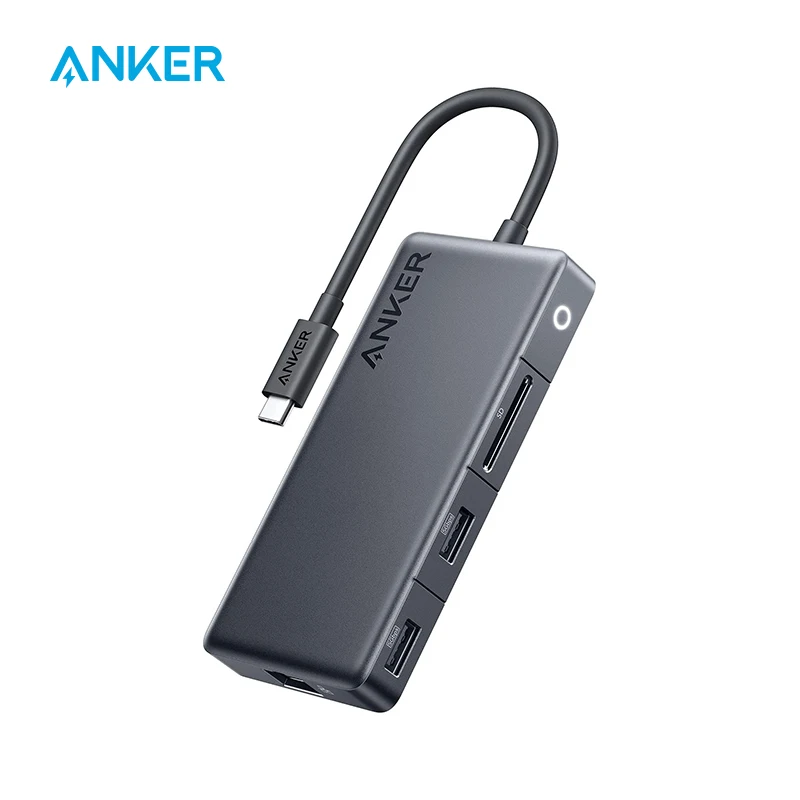 

Док-станция Anker 341 для ноутбука, 4K HDMI, USB C