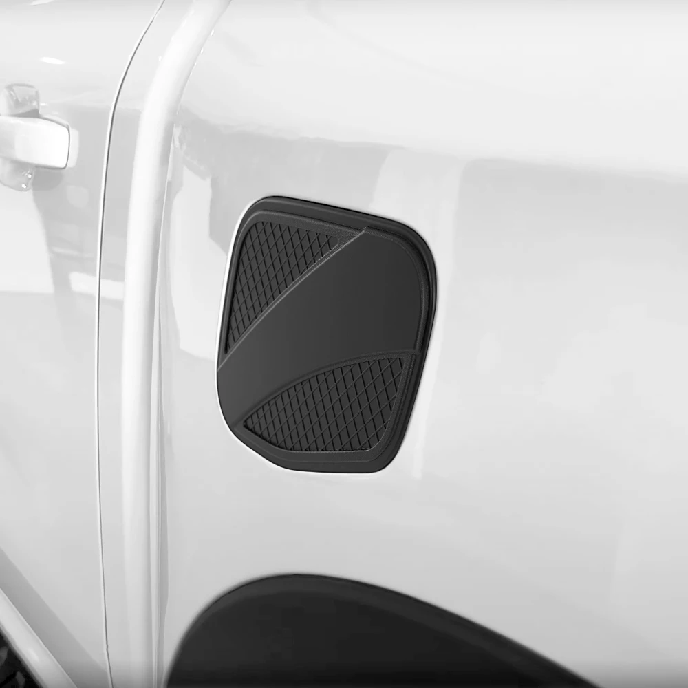 Матовая черная крышка топливного бака газовой крышки для Ford rRanger 2023 2024 T9 Wildtrak XLT XLS