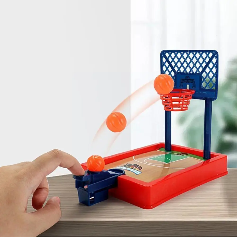 

Children's Table Catapult Shooting Machine Toy Mini Baby Basketball Puzzle Game Desktop Parent-child Interaction C3y5