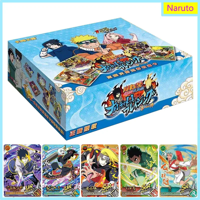 

Japanese Classic Anime Naruto Collection Cards Rare Character Compositions Silver Stamping CP Card Children Birthday Gift Toy