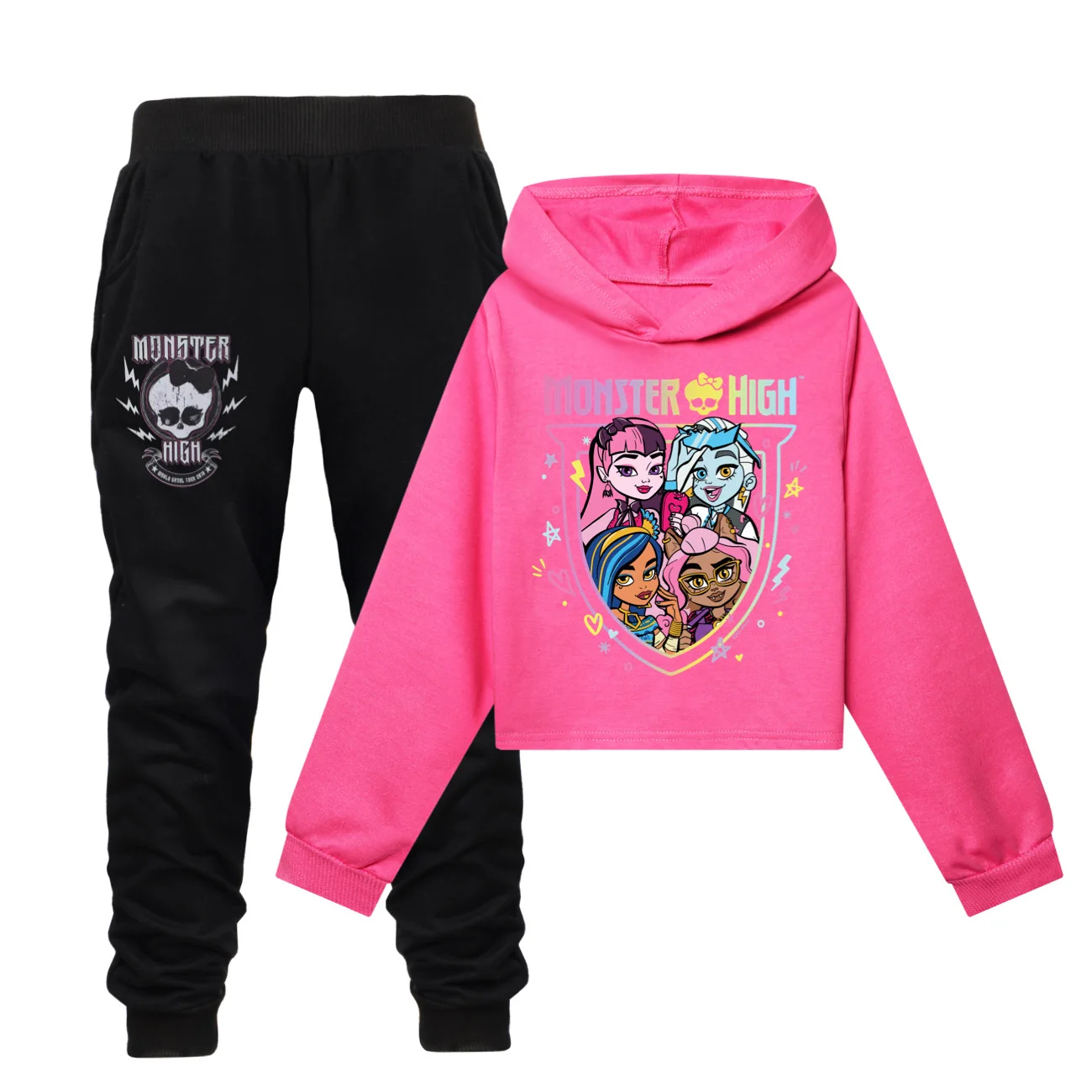 Лидер продаж детская одежда Monster High для кукол Френки Стина косплей толстовки +