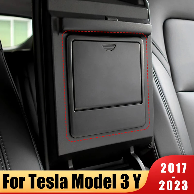 

For Tesla Model 3 Model Y 2021 2022 2023 Model3 Center Console Armrest Magnetic Hidden Storage Box Organizer Box Car Accessories