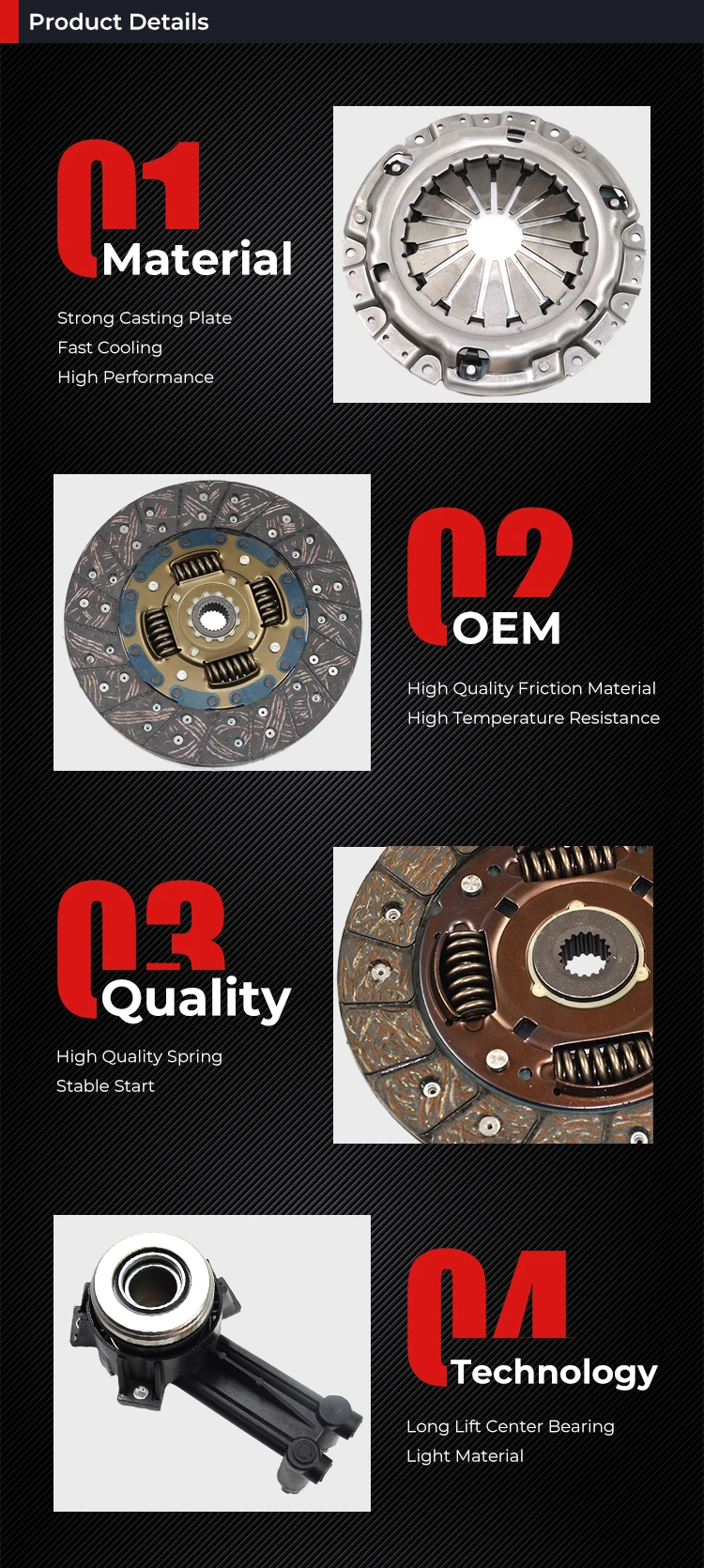 Комплект сцепления Assemy для тяжелых грузовиков размером 15 5 x 2 дюйма 387 мм 108925 -82