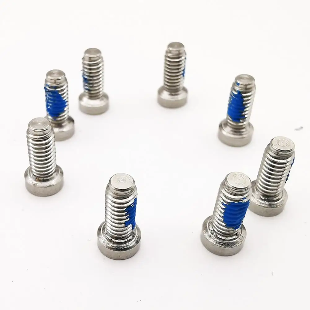 

8Pcs Stone Chainring Bolts Easy Installation Anti-rust Repairing Bike Fastening Bolts Chainring Screws Crank Bolts