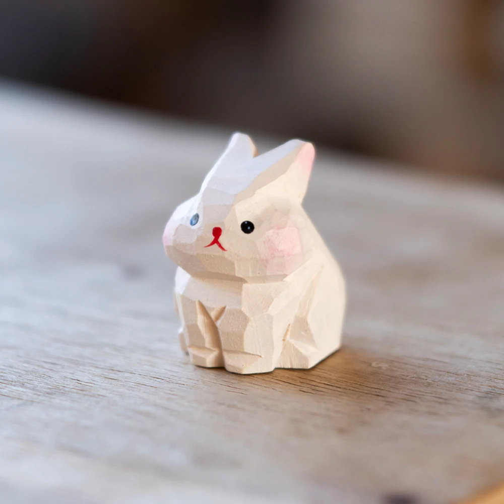 

Статуэтка кролика из дерева