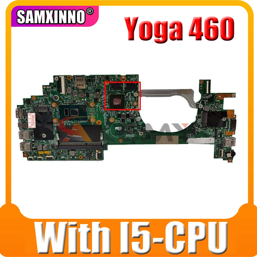 Материнская плата для ноутбука Lenovo Thinkpad Yoga 460 14283-SC с I5-CPU DDR3 100% полностью