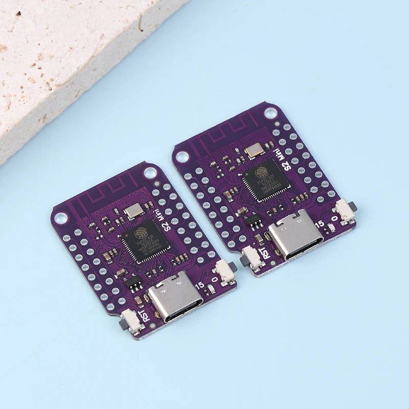 ESP32 S2 Mini V1.0.0 Плата разработки WiFi на базе ESP32-S2FN4R2 4 МБ флэш-памяти 2 PSRAM Type-C USB Connect
