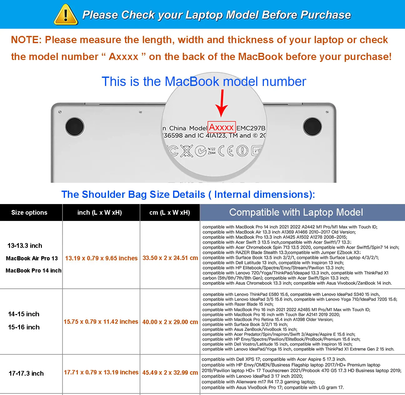 Сумка для ноутбука MacBook Air Pro 13 14 15 16 17 3 дюймов M3 M2 M1 2024 2023 мужчин и женщин портфель HP