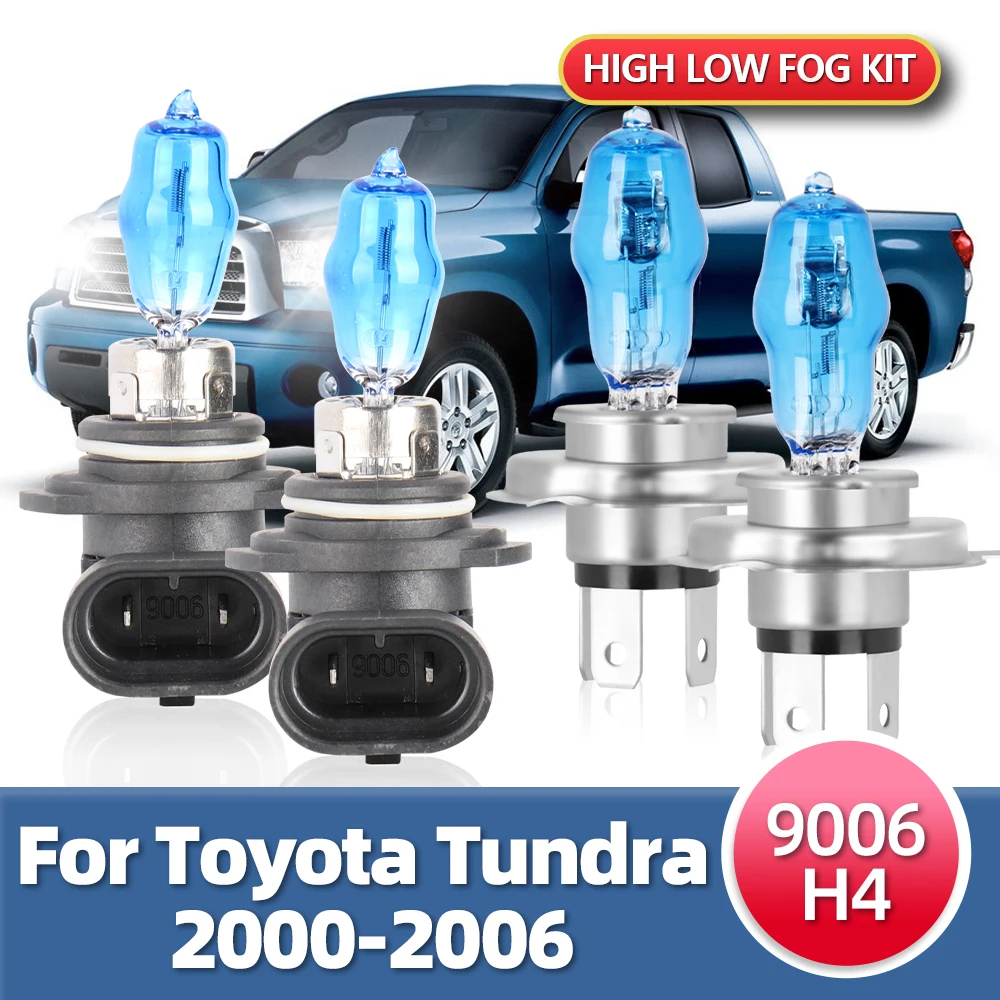 

55W Halogen Light HOD Xenon White Car Bulb Headlights Lights Auto Lamp 12V For Toyota Tundra 2006 2005 2004 2003 2002 2001 2000