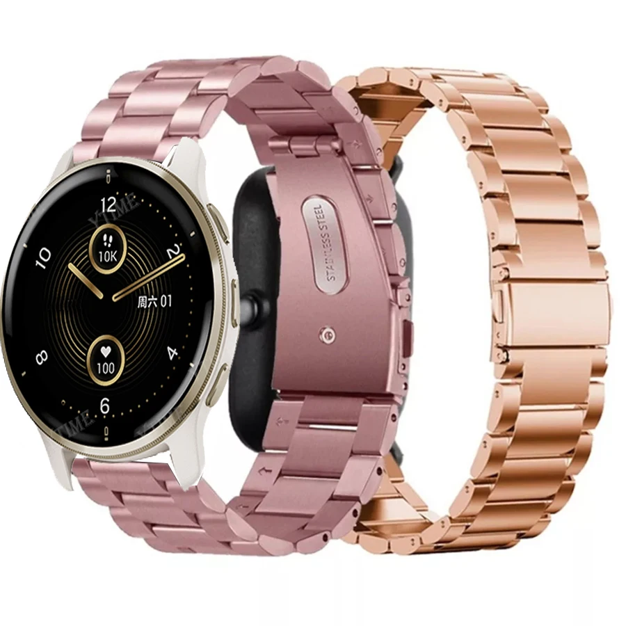 

Металлический ремешок для наручных часов Garmin Vivoactive 3 4