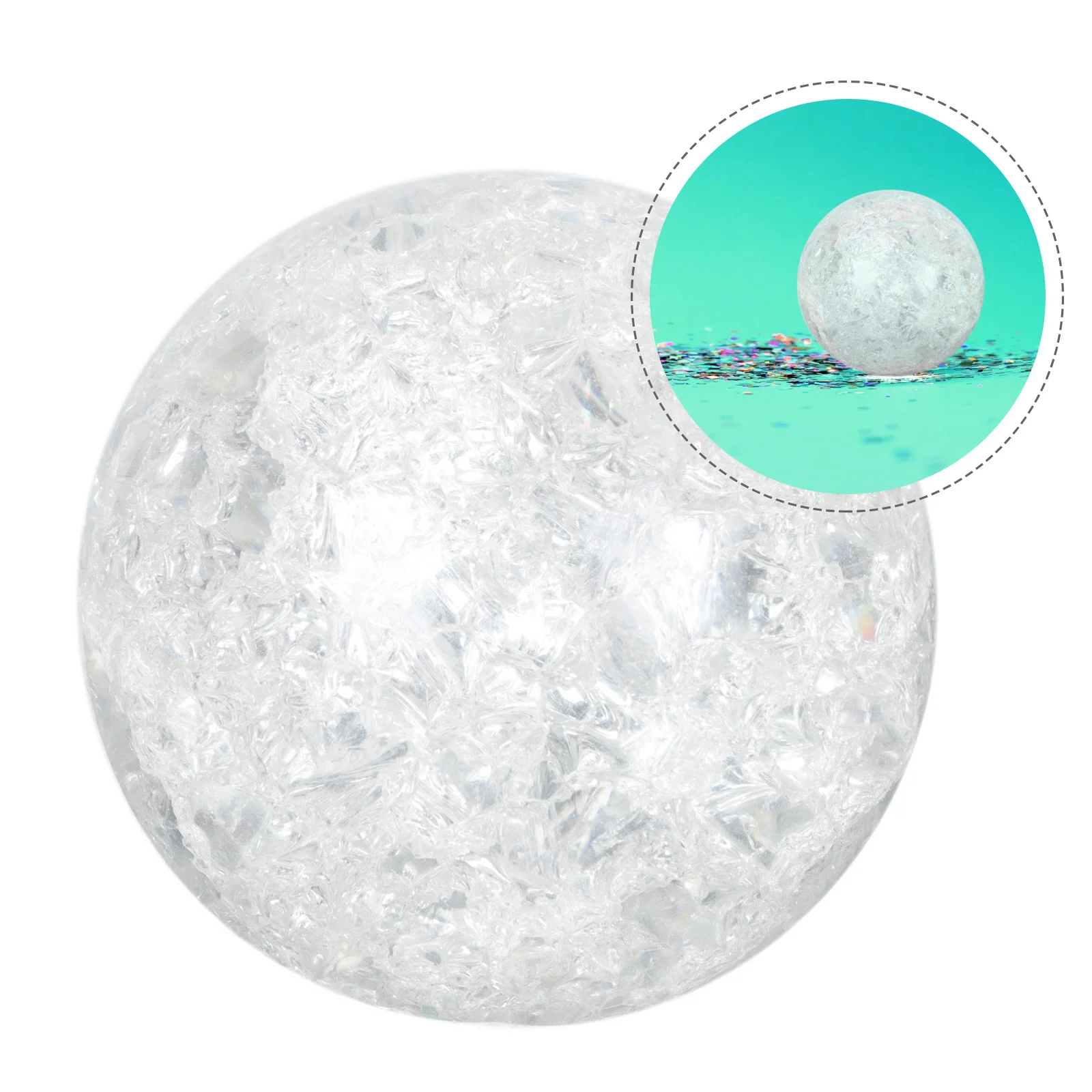 

Decorative Crystal Bonsai Craft Accessory Crystal Ornament Ice Crack Crystal for Home Dormitory Desktop Office