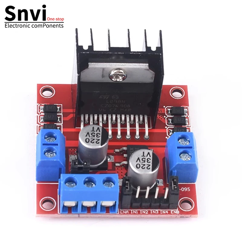 L298N Модуль драйвера двигателя постоянного тока Шаговый двигатель Умный
