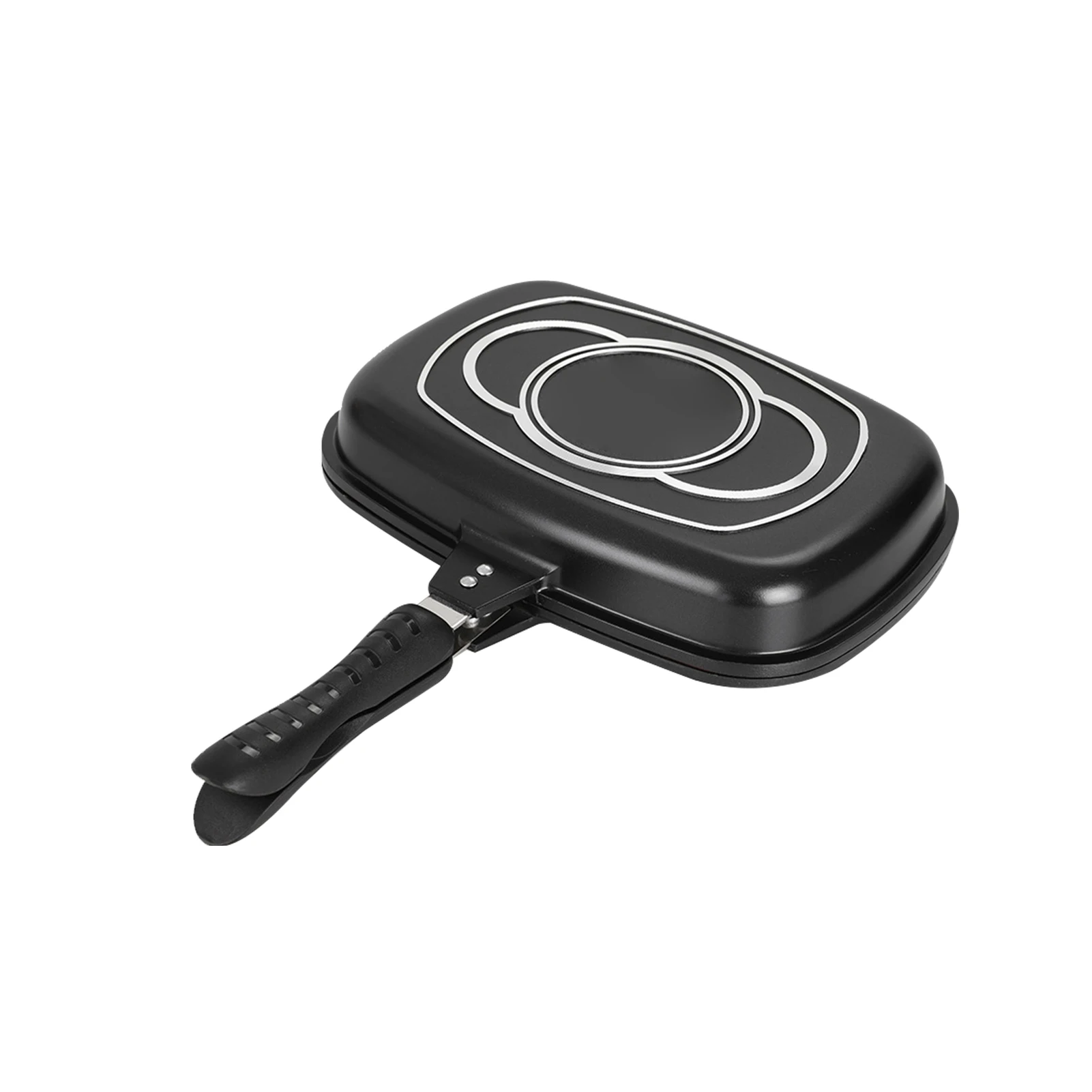 

Тостер-сэндвич для выпечки, двусторонний антипригарный лоток для омлета, Легкая очистка, для дома, кухни, приготовления пищи, алюминиевая ка...