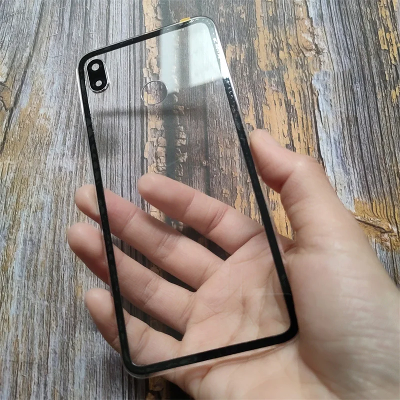 Прозрачная Задняя стеклянная крышка для Huawei P20 Lite Крышка батарейного отсека