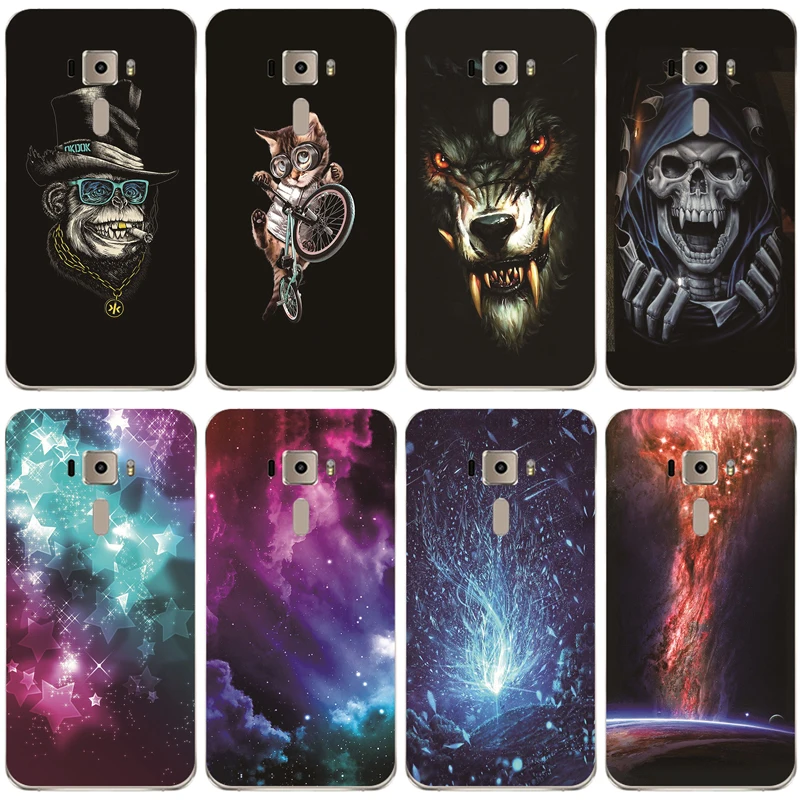 Чехол для Asus Zenfone 3 ZE520KL Z017D Z017DA Z017DB ZA520KL 5,2 дюймов, силиконовый мягкий защитный чехол из ТПУ, чехол для телефона