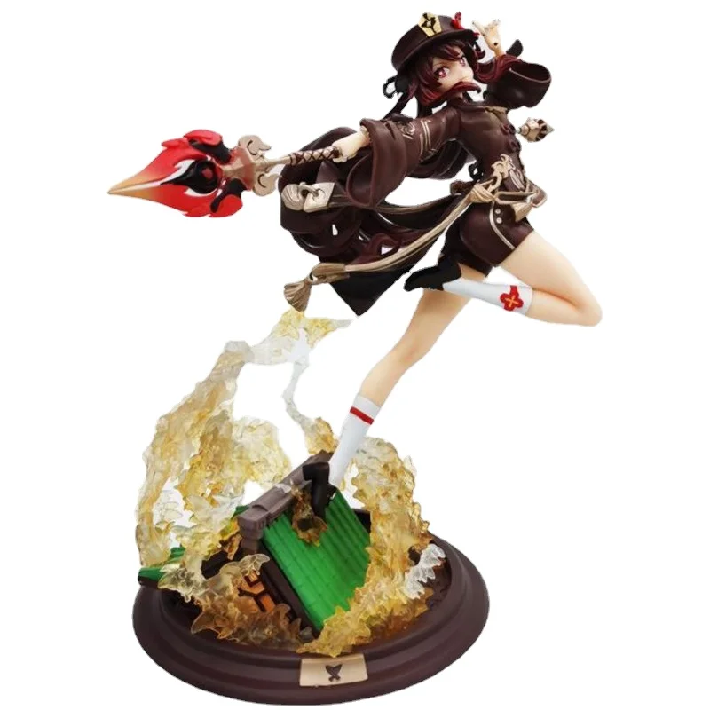 

Genshin Impact Kawaii Hu Tao Figure Game Anime Hutao Action Figures Collection Model Figurine Doll Toys for Kid Birthday Gift